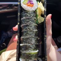 Number 151, veggie roll  at Ocean Sushi Deli in Monterey