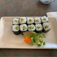 Avomaki roll at Ocean Sushi Deli in Monterey