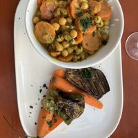 Curry de pois chiches au lait de coco   at Le Comptoir Nature in Le Somail