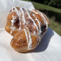 Blueberry fritter  at Grumpy Donuts in Camperdown