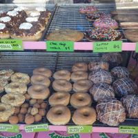 Cookies are not vegan at Grumpy Donuts in Camperdown