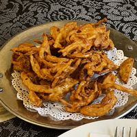 Veg pakora  at Nirvana in Seoul