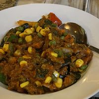 Vegetable bhaji  at Nirvana in Seoul