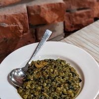 Palak Paneer (Veganised) at Nirvana in Seoul
