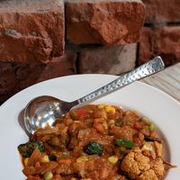 Mix Veg Bhaji at Nirvana in Seoul