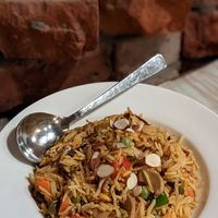 Veg Biryani at Nirvana in Seoul