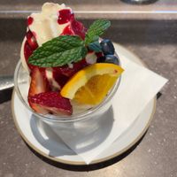 Vegan soft cream   at Cosme Kitchen Adaptation in Osaka