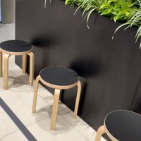 Waiting seats  at Cosme Kitchen Adaptation in Osaka