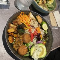 Everything (except dressing) bowl :p  at Cosme Kitchen Adaptation in Osaka