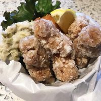 Fried Soy Meat & Soy Fish. at Cosme Kitchen Adaptation in Osaka