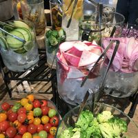 Salad buffet  at Cosme Kitchen Adaptation in Osaka