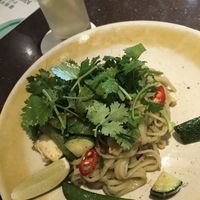 Vegan pad Thai  at Cosme Kitchen Adaptation in Osaka