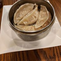 Vegetable dumplings, steamed at Blue Taro in Rochester