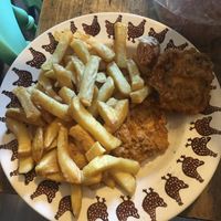   at Capplemans Fish and Chips in Scarborough