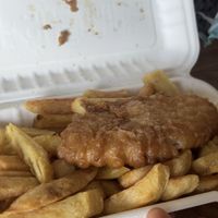   at Capplemans Fish and Chips in Scarborough