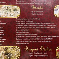 Added pic for vegetarians, the roti might be vegan but I’m not sure. at Gulzar's in Richmond