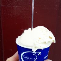 Banana sorbet at Oddono's in West London