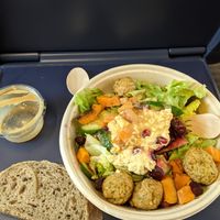 Falafel salad at Dean & David - Hauptbahnhof Express in Berlin