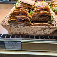 Sweet Potato Sandwich at Dean & David - Hauptbahnhof Express in Berlin