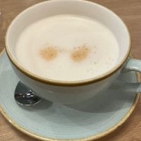 Flat white with oat milk  at Dean & David - Hauptbahnhof Express in Berlin