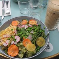 Buddha bowl without egg and pesto at Loulou Friendly Diner in Paris