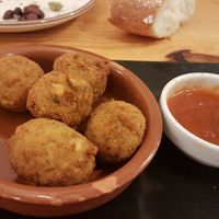 Falafel at Raices in Pamplona