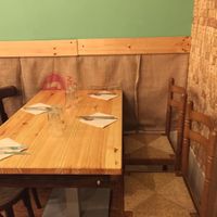 Seating at Raices in Pamplona