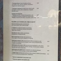 Menu 2 at Raices in Pamplona