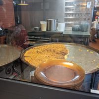 Socca in the making at Chez Pipo in Nice