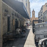 Outside of Chez Pipo at Chez Pipo in Nice