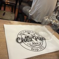 Tradicional restaurant close to the old port    at Chez Pipo in Nice