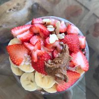 Açaí bowl - almond butter blast at Valerio in Flushing