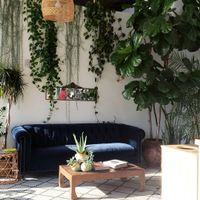 Seating at The Grove Juicery in Omaha