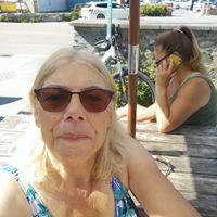 Shaded seating at Pod Café Portreath in Portreath