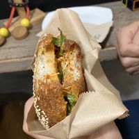   at BetterBagels Bakery in Leiden