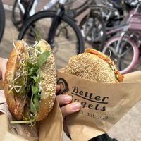   at BetterBagels Bakery in Leiden