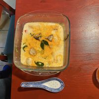 coconut soup with vegetables and tofu at Nammi in Berlin