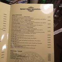 Vegan mains at Nammi in Berlin
