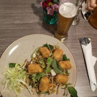 Tempura Tofu dish at Nammi in Berlin