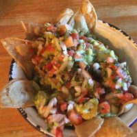 Nachos/guacamole  at El Pachuco in Barcelona