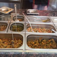 Toppings at Kumpir The Happy Potato in Luxembourg City