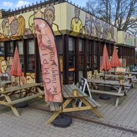 Outside at Kumpir The Happy Potato in Luxembourg City