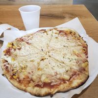 Amazing vegan cheese. at Mod Pizza - Factoria in Bellevue