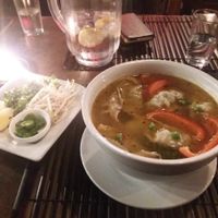 White soup at Veggie Heroes - Viktoriagade in Copenhagen