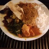 Buffet at Veggie Heroes - Viktoriagade in Copenhagen