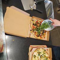 Topped with arugala at Mod Pizza in Madison