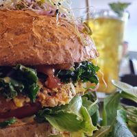 Burger at Szczaw & Mirabelki in Poznan