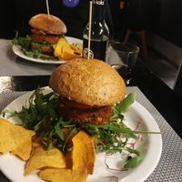 Burger 🍔 at Szczaw & Mirabelki in Poznan