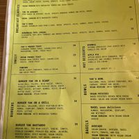 Menu. June 2024  at co Jak co in Poznan