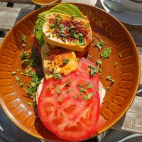 Avocado bagel at co Jak co in Poznan